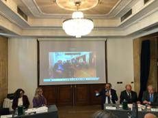 Presentazione risultati studio su impatto fertilizzazione azotata in agricoltura - (Foto Adnkronos)