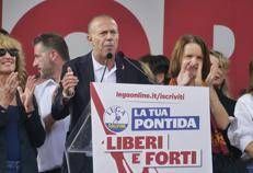 Il capogruppo al Senato della Lega Massimiliano Romeo  - Fotogramma/Ipa
