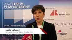 Forum Comunicazione 2026: Lafuenti (Fater), 'tone of voice coerente crea fiducia e collaborazione'