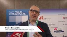 Forum Comunicazione 2026: Scagliola (Dicto AI), 'ora anche ai è stakeholder a cui parlare'