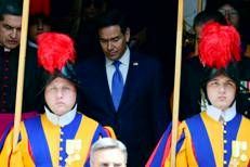 Marco Rubio in Vaticano - Afp