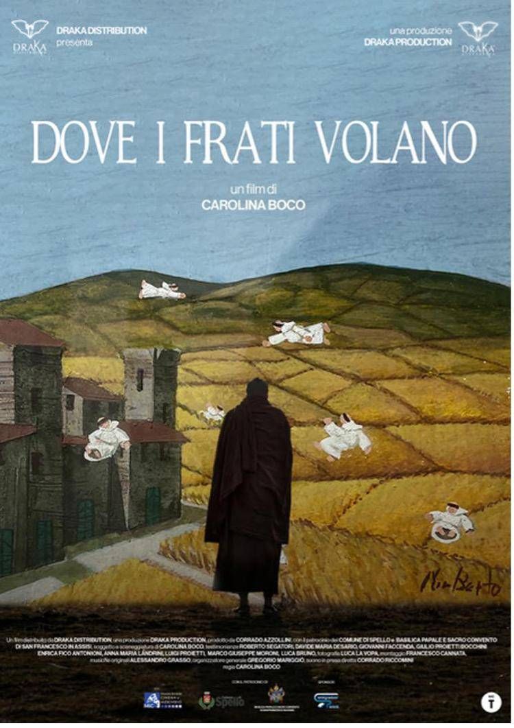 ‘Dove i frati volano’, il documentario di Carolina Boco torna in Umbria con due première speciali