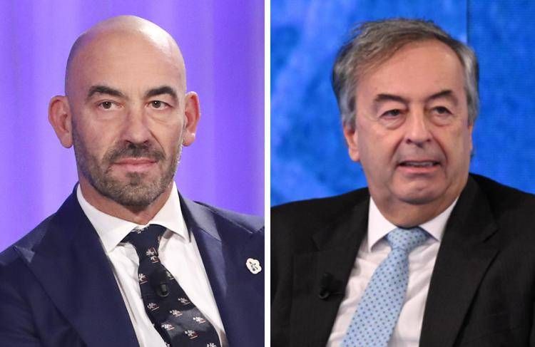Matteo Bassetti e Roberto Burioni - (Fotogramma)