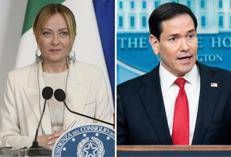 Giorgia Meloni e Marco Rubio - Fotogramma /Ipa