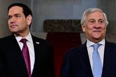 Ribio e Tajani - Afp