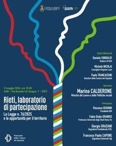 Rieti, laboratorio di partecipazione - (foto ufficio stampa)