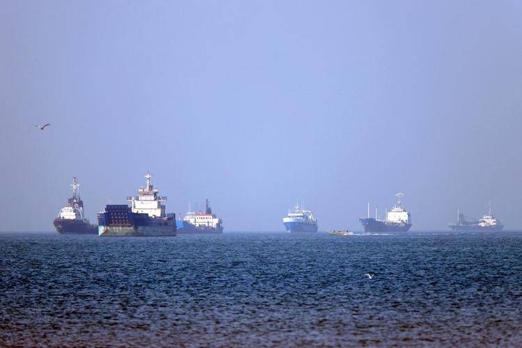 Petroliere a Hormuz - (Afp)
