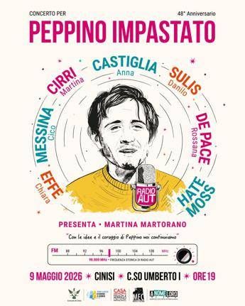 Mafia, da We Make Future sostegno al concerto per Peppino Impastato