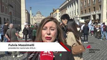 Sla, corteo Aisla e incontro con il Papa: Massimelli 'riconoscimento per nostra comunità'