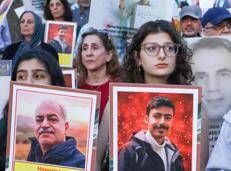 Manifestazione contro le esecuzioni in Iran (Fotogramma/Ipa)