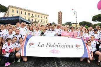 Carabinieri, Squadra Fedelissima a Race for the Cure con circa 1000 iscritti
