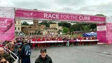 A Roma l'onda rosa per Race for the Cure, sport e prevenzione contro il tumore al seno - Video