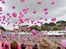 L'onda rosa di Race For The Cure - (Foto Komen Italia) 