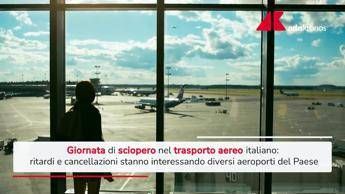 Sciopero trasporto aereo oggi, cosa c'è da sapere