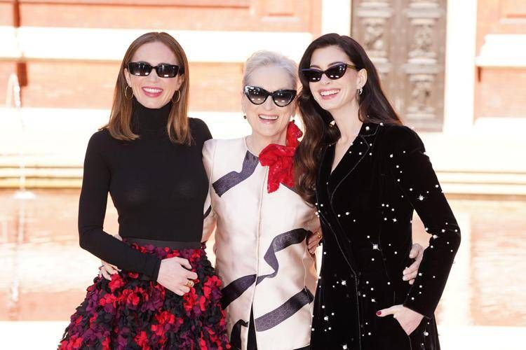 Emily Blunt, Meryl Streep e Anne Hathaway - (Ipa)