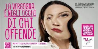 "Vergogna è negli occhi di chi offende": parte la prima campagna di sensibilizzazione contro il bodyshaming
