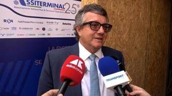 Il presidente di Assiterminal, Tomaso Cognolato - (foto Adnkronos)