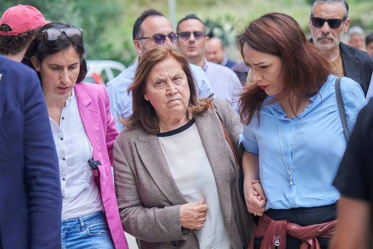L'eurodeputata del Pd Lucia Annunziata (al centro)  - Fotogramma/Ipa