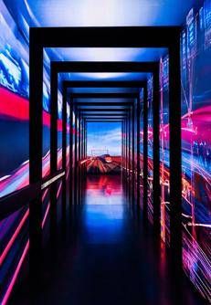 La mostra immersiva 'Evolutio' promossa da Webuild - (foto ufficio stampa)
