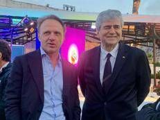 I ministri Francesco Lollobrigida e Gianmarco Mazzi 