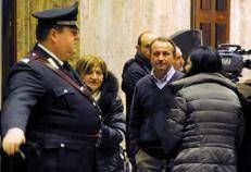 Garlasco, i genitori di Chiara Poggi al processo per il delitto - Fotogramma