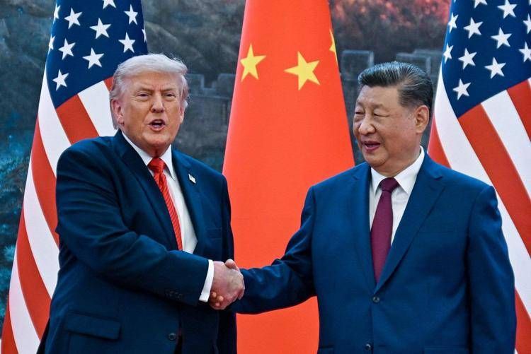 Donald Trump e Xi Jinping - (Afp)
