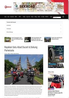 Indonesia: Ducati celebra il centenario del marchio italiano con un grande raduno a Bali