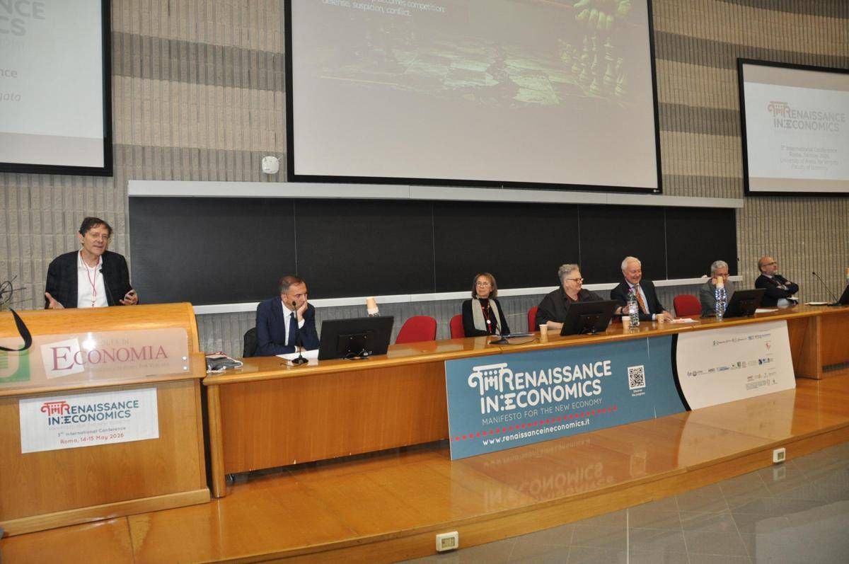 Al via 'Renaissance in Economics', a Tor Vergata confronto sulla nuova economia