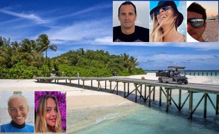 Le 5 vittime: in basso a sinistra Monica Montefalcone la figlia Giorgia Sommacal, in alto a destra Gianluca Benedetti, Muriel Oddenino e Federico Gualtieri - (Foto Ipa, social, Albatros top boat e Unige)