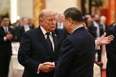 Donald Trump e Xi Jinping - Afp