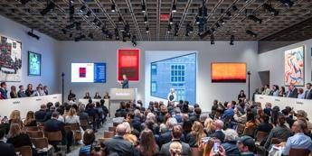 (La sala d'aste Sotheby's a New York - ufficio stampa Sotheby's)