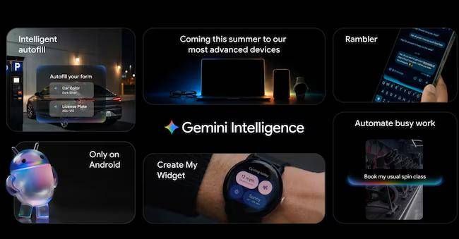 Google, Gemini Intelligence gestisce lo smartphone al posto nostro