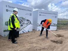 Il sindaco Gualtieri avvia il cantiere di Santa Palomba - Adnkronos