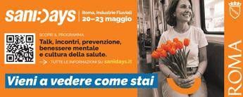 A Roma SaniDays 2026, quattro giorni dedicati a salute e prevenzione