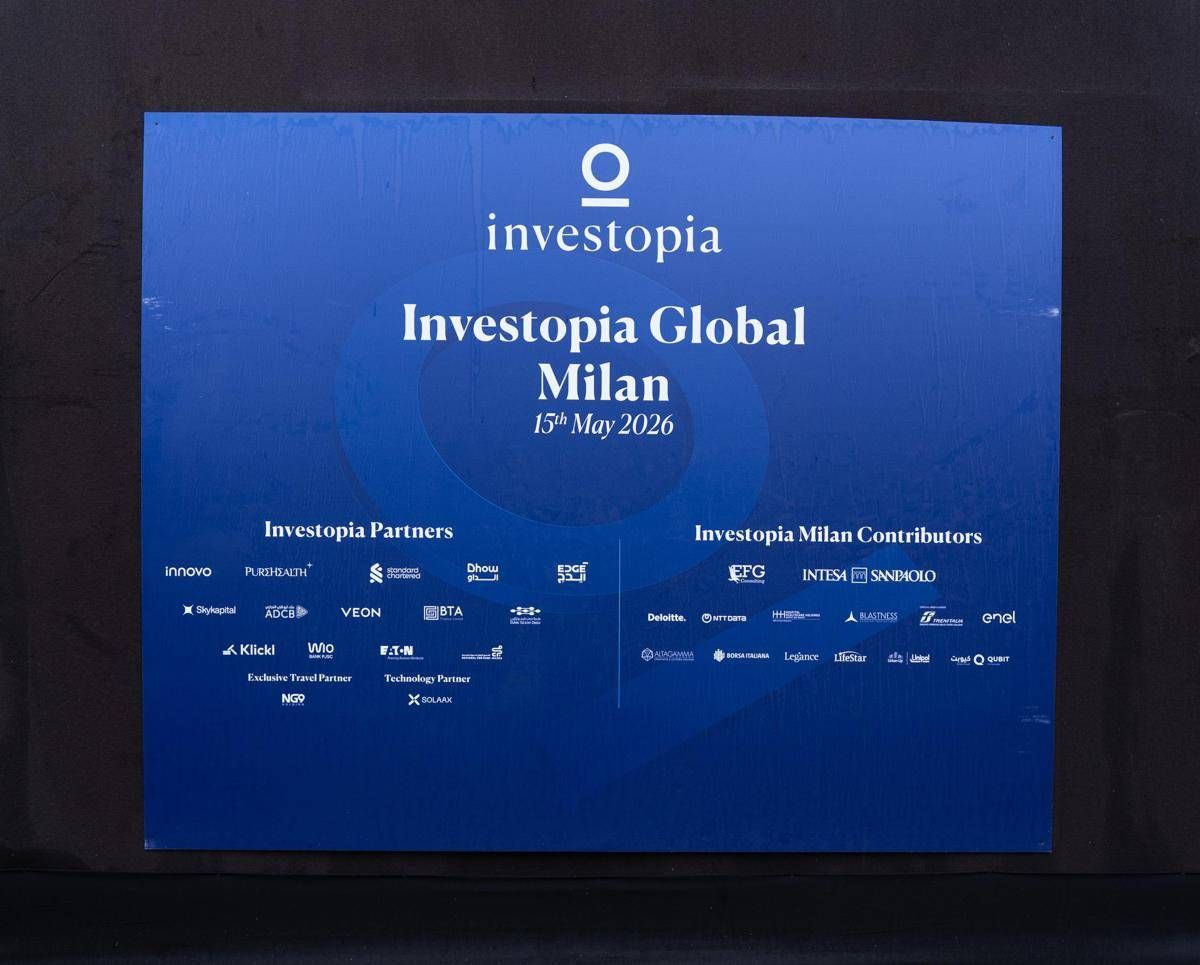 Investopia 2026, Milano al centro del dialogo tra Italia e Emirati Arabi Uniti