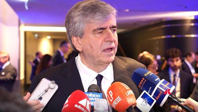 Il ministro del Turismo, Gianmarco Mazzi - (foto Adnkronos)