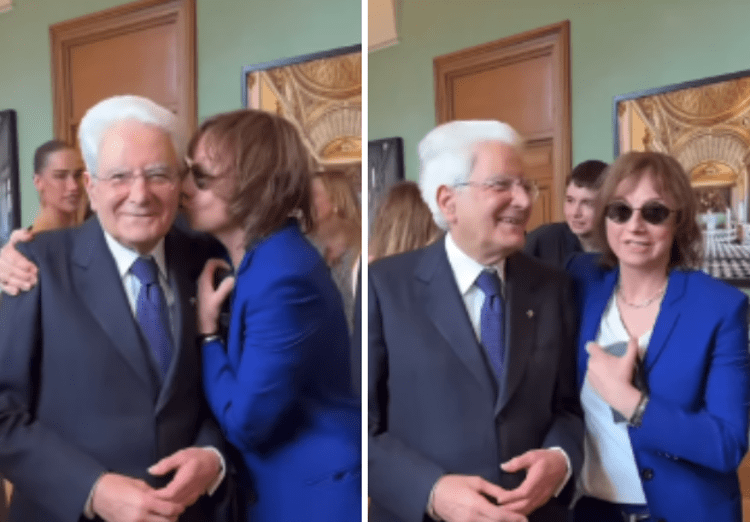 Sergio Mattarella, Gianna Nannini - Instagram