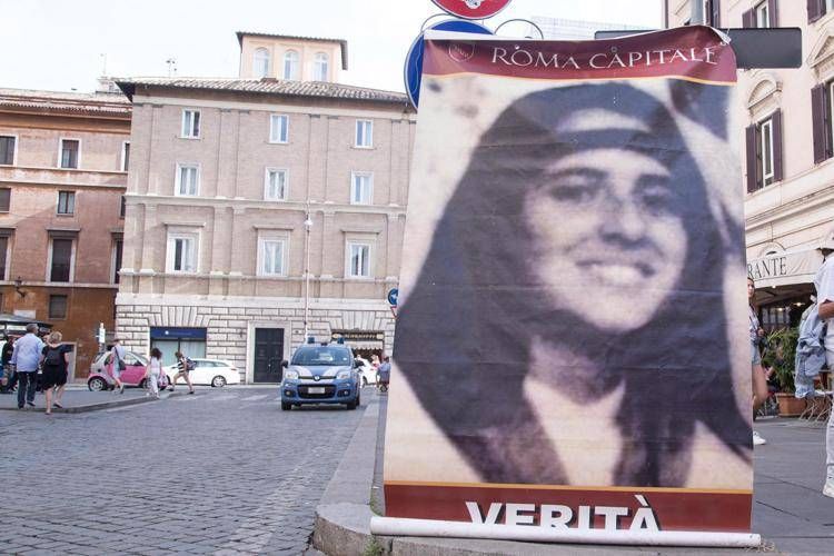 Manifesto con Emanuela Orlandi - Fotogramma/Ipa