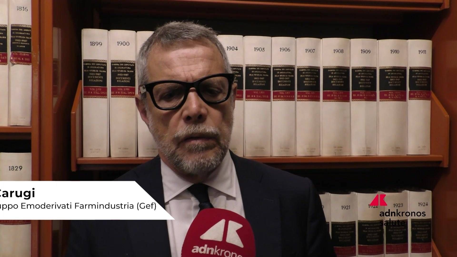 Farmaci, Carugi (Farmindustria): 'dipendenza da plasma estero resta nodo critico della filiera'