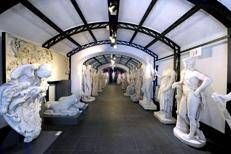 Sotterranei del Museo Pietro Canonica
