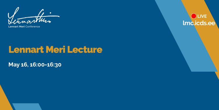 Lennart Meri Lecture · LMC 2026 - Diretta dalle 15