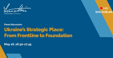 Ukraine’s Strategic Place: From Frontline to Foundation · LMC 2026 - Diretta dalle 16