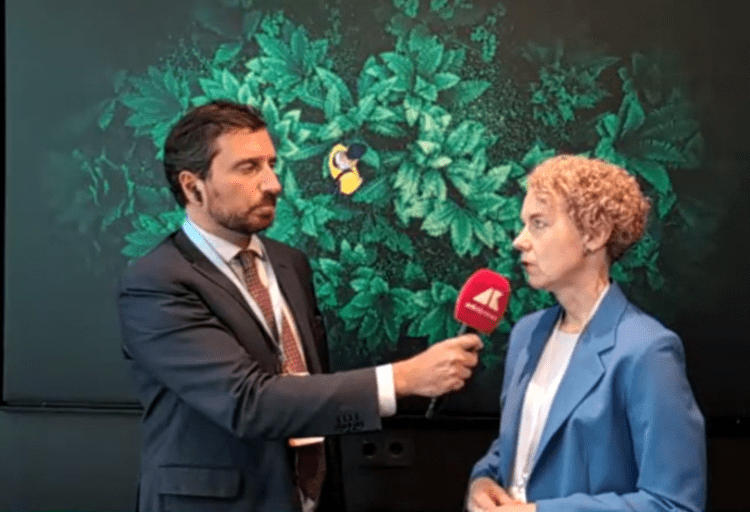 Giorgio Rutelli con Kristi Raik