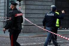Polizia sul luogo dell'incidente a Modena - (Ipa)