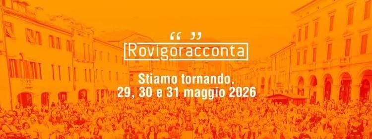 Il festival Rovigoracconta 2026 'Respira' dal 29 al 31 maggio