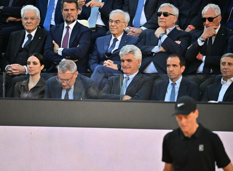 La tribuna del Centrale - (Afp)
