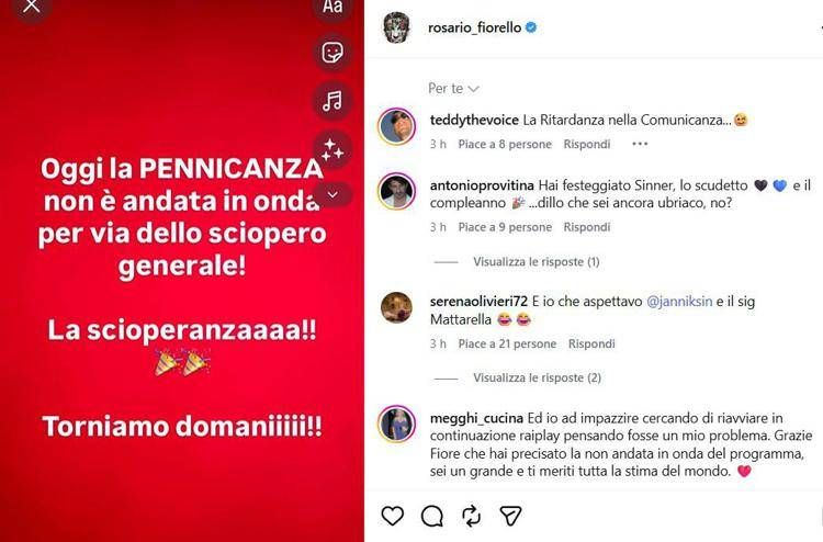 Fiorello, salta 'La Pennicanza' e i fan si preoccupano: ma è per 