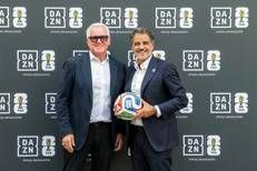 Romy Gai (Fifa) e Stefano Azzi (Dazn) - Dazn