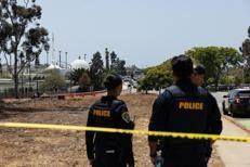 San Diego, polizia sul luogo della sparatoria al centro islamico - Afp