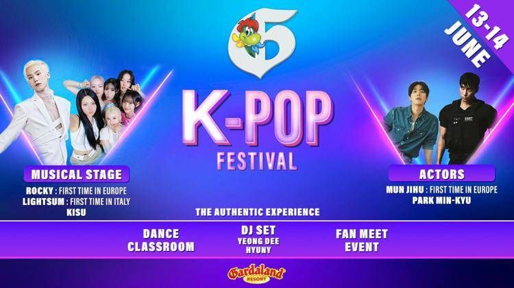 Gardaland lancia il primo K-Pop Festival in Italia: artisti coreani, live e show fino a notte
